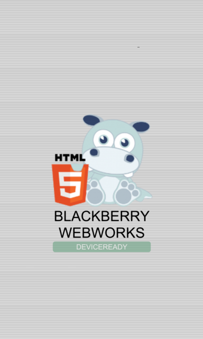 Your test WebWorks 2.0 app